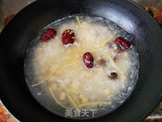 心蓝手制私房菜【枸杞瑶柱双米粥】——最是那一低头的温柔的做法步骤：8