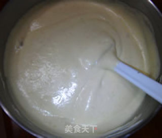 香蕉戚风蛋糕卷的做法步骤：7