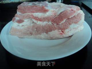 棕叶五花肉的做法步骤：1