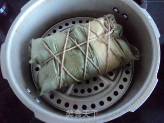 棕叶五花肉的做法步骤：6