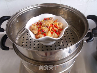 剁椒蒸鸡翅的做法步骤：6