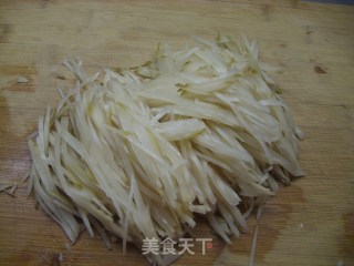 肉末咸菜黄豆芽的做法步骤：2