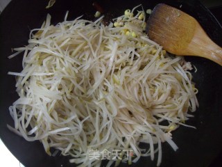 肉末咸菜黄豆芽的做法步骤：9