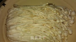 豉味金针肥牛的做法步骤：1