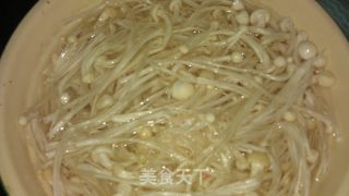 豉味金针肥牛的做法步骤：2