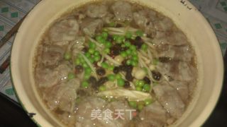 豉味金针肥牛的做法步骤：8
