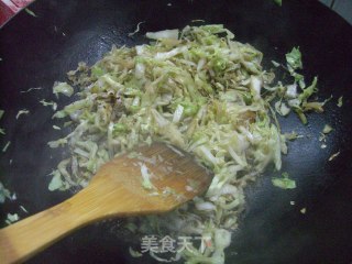 素炒饼的做法步骤：4