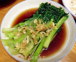 舌尖上的小清新——白灼菜心的做法步骤：6