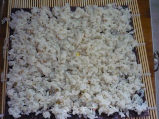 爱心便当——紫菜包饭的做法步骤：5