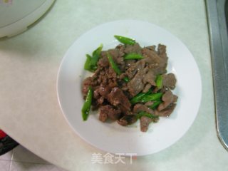 上班族快手杭椒牛柳的做法步骤：7