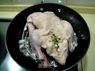 酥香樟茶鸭的做法步骤：8