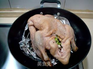 酥香樟茶鸭的做法步骤：11