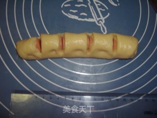 葱香热狗面包和杏仁小餐包的做法步骤：6
