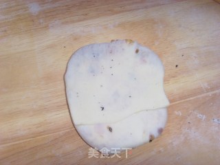 黑芝麻核桃仁红糖饼的做法步骤：6