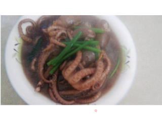葱香章鱼的做法步骤：11