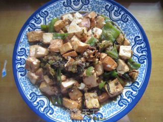 雪菜烧豆腐的做法步骤：5