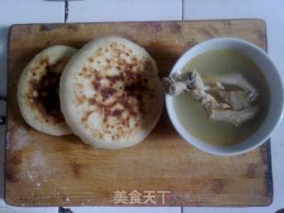 甜锅盔+酸萝卜=早餐的做法步骤：10