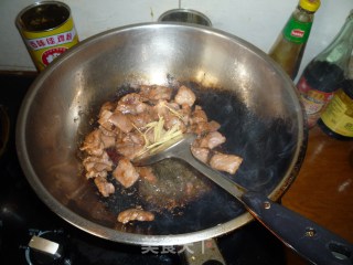 小白菜粉条炖肉的做法步骤：5