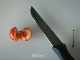 【鼓捣吃喝】留在舌尖上的樱桃果肉---樱桃果酱的做法步骤：8