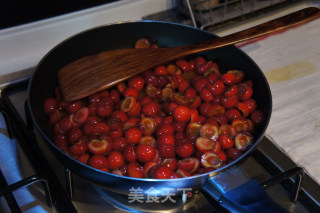 【鼓捣吃喝】留在舌尖上的樱桃果肉---樱桃果酱的做法步骤：20