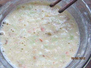 鸡蛋瓠子肉糜面饼的做法步骤：8