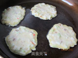 鸡蛋瓠子肉糜面饼的做法步骤：10