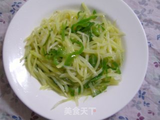 家常土豆丝的做法步骤：9