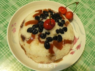 简易八宝甜饭的做法步骤：9