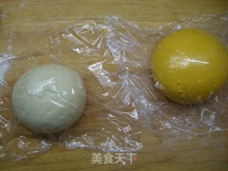 南瓜花式馒头的做法步骤：7