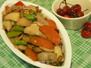 多彩杏鲍菇的做法步骤：13