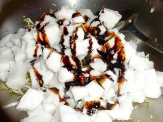 大马潮洲人美食《QQ炒粿角》的做法步骤：9