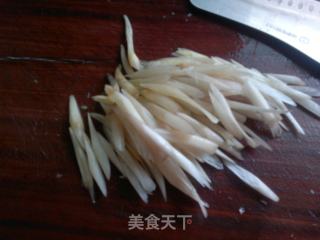 清炒藕心菜的做法步骤：2