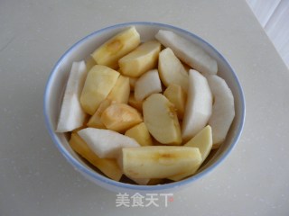 冰糖苹果梨的做法步骤：4