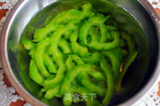 香油苦瓜的做法步骤：5
