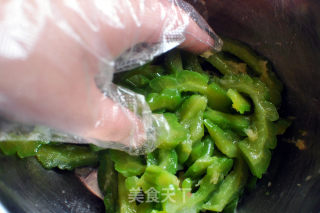 香油苦瓜的做法步骤：9