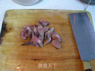 蚝香彩椒爆鳗片的做法步骤：1
