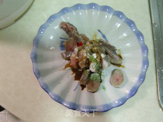 蚝香彩椒爆鳗片的做法步骤：2
