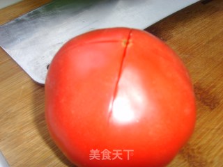 西红柿打卤面的做法步骤：2