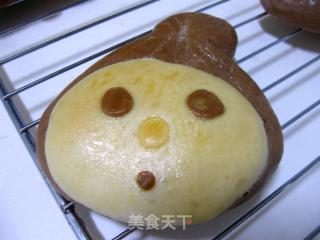 丸子头小姑娘面包的做法步骤：8