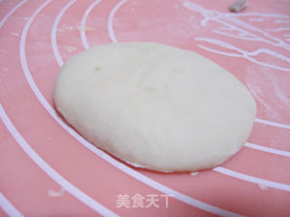 长头发的小姑娘面包的做法步骤：4