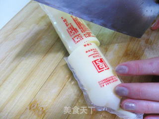 浇汁日本豆腐的做法步骤：2