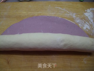 梦幻紫薯馒头的做法步骤：6