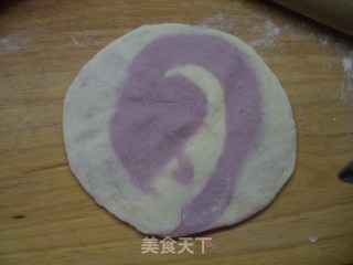 梦幻紫薯馒头的做法步骤：9