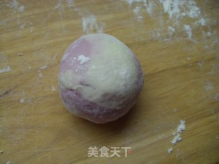 梦幻紫薯馒头的做法步骤：10