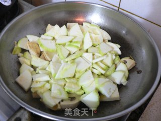 西葫芦炒素鸡的做法步骤：7