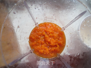 金色胡萝卜面的做法步骤：2