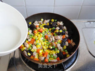 豌豆小炒的做法步骤：15