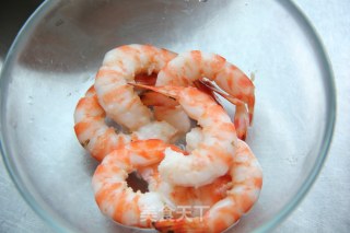 【菠萝油条虾】的做法步骤：6