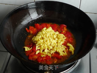 西红柿炒鸡蛋的做法步骤：6