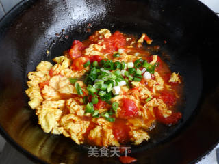 西红柿炒鸡蛋的做法步骤：8